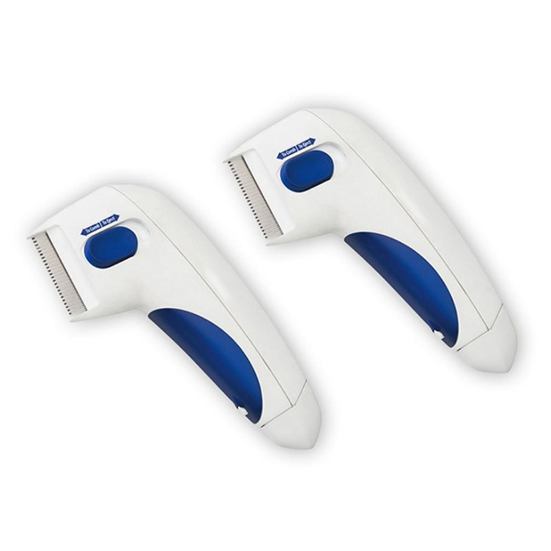 Practical Electric Head Pet Comb Electric Terminator Anti Removal Kill Lice Cleaner Puppies Fleas Electronic Lice Comb Cat Dog — image 6