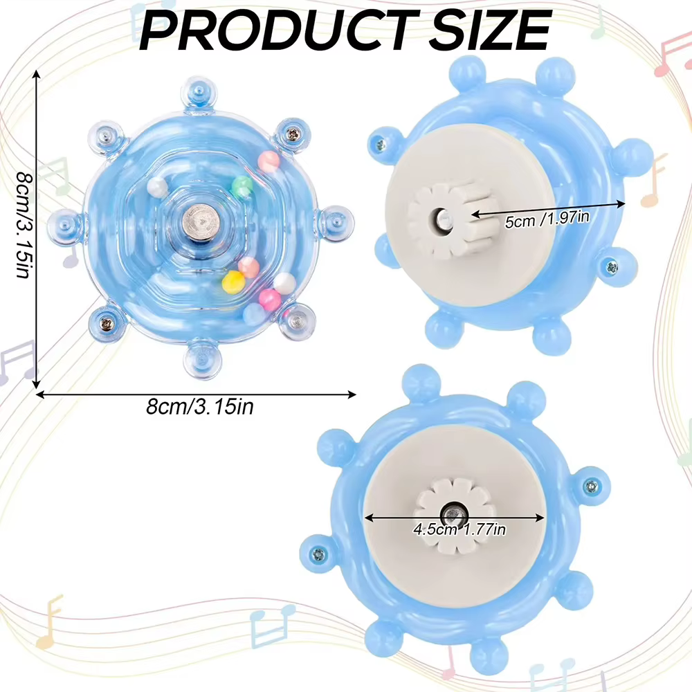 Parrot Decompression Toy Unique Rotating Help Pets Release Excess Energy Made Of Safe Materials Bite Wheel Toy — image 5
