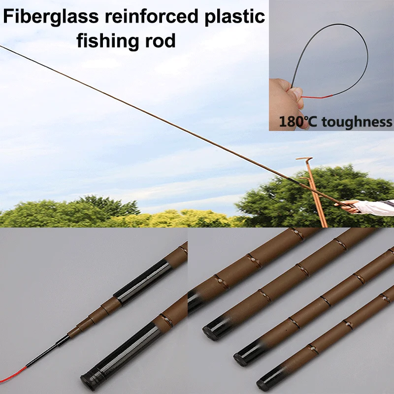 1.8-4.5m Portable Telescopic Fishing Rod with Strong Waist Strength for Angler's Holiday Good Gift Pracital Outdoor Fishing Gear — image 1