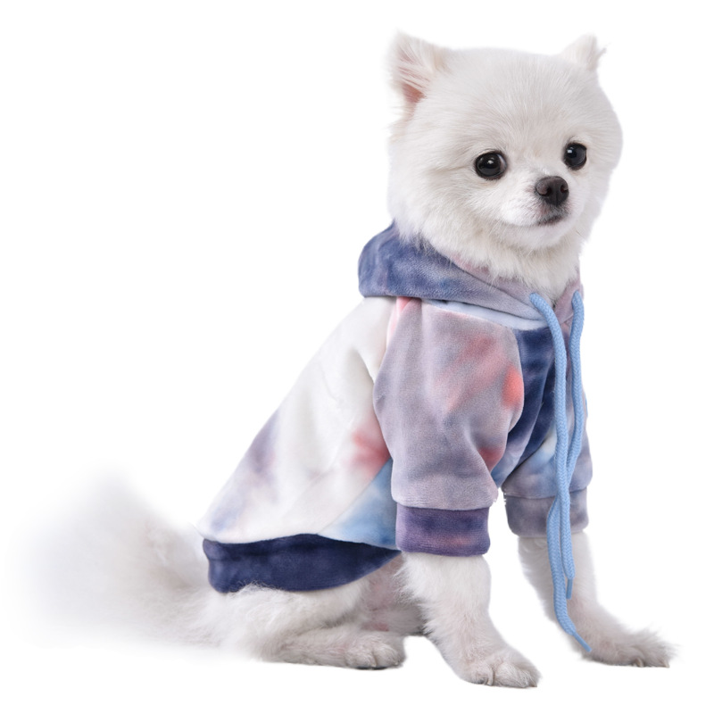 Ropa de Invierno para Perros con Pelo Plush, Chaqueta con Capucha para Gatos y Perros Pequeños — imagen 2