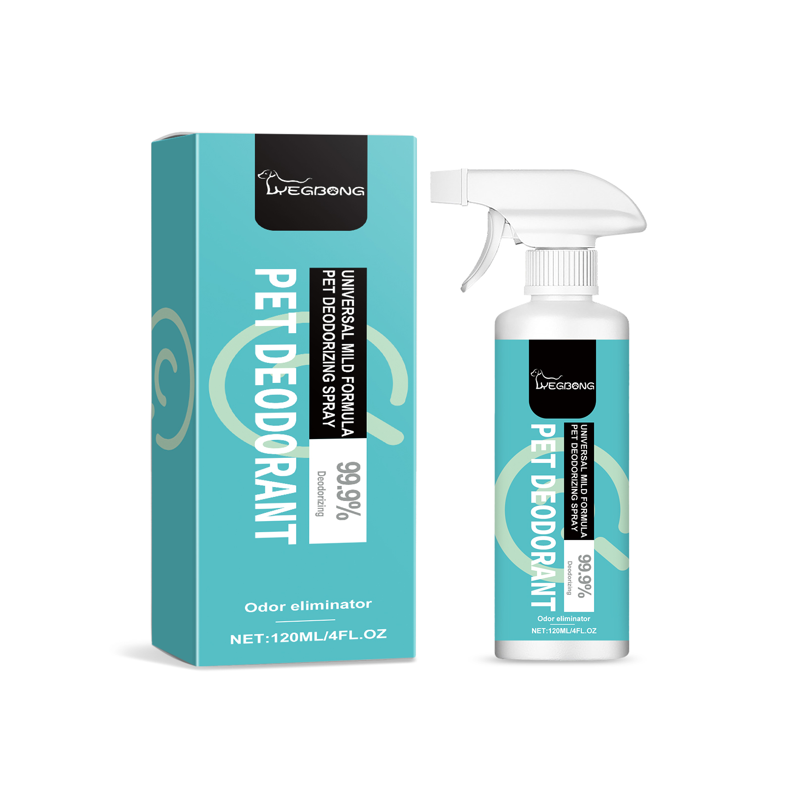 Spray de Odor para Mascotas, Eliminador de Olor para Perros y Gatos, Instantáneamente Elimina Malos Olores para Camas de Mascotas, Alfombras y Superficies del Hogar, 120ML — imagen 5