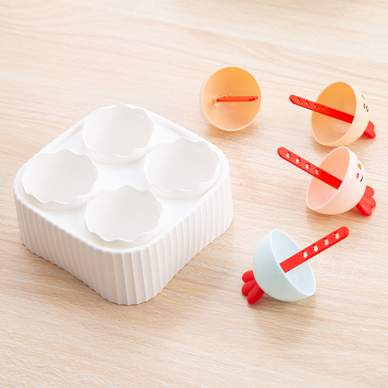Chicken Ice Cream Mold Ice Cream Popsicle Home-Made Ice Cream Ice Cream Food-Grade Frozen Cheese Stick — image 3