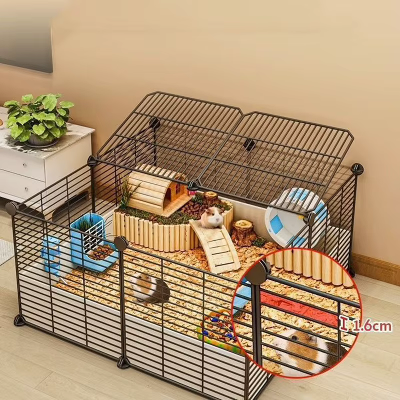 Caja para Hámster de Lujo Grande Espacio Ideal para Múltiples Animales Domésticos Duradero Diseño Libre de Paisajismo — imagen 2