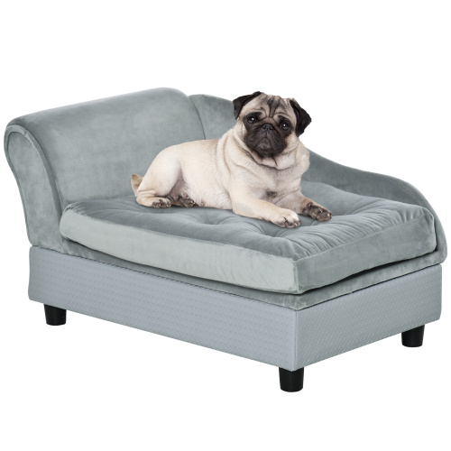 Cama de Perro de Lujo con Almacenamiento Oculto para Pequeños Perros — imagen 1