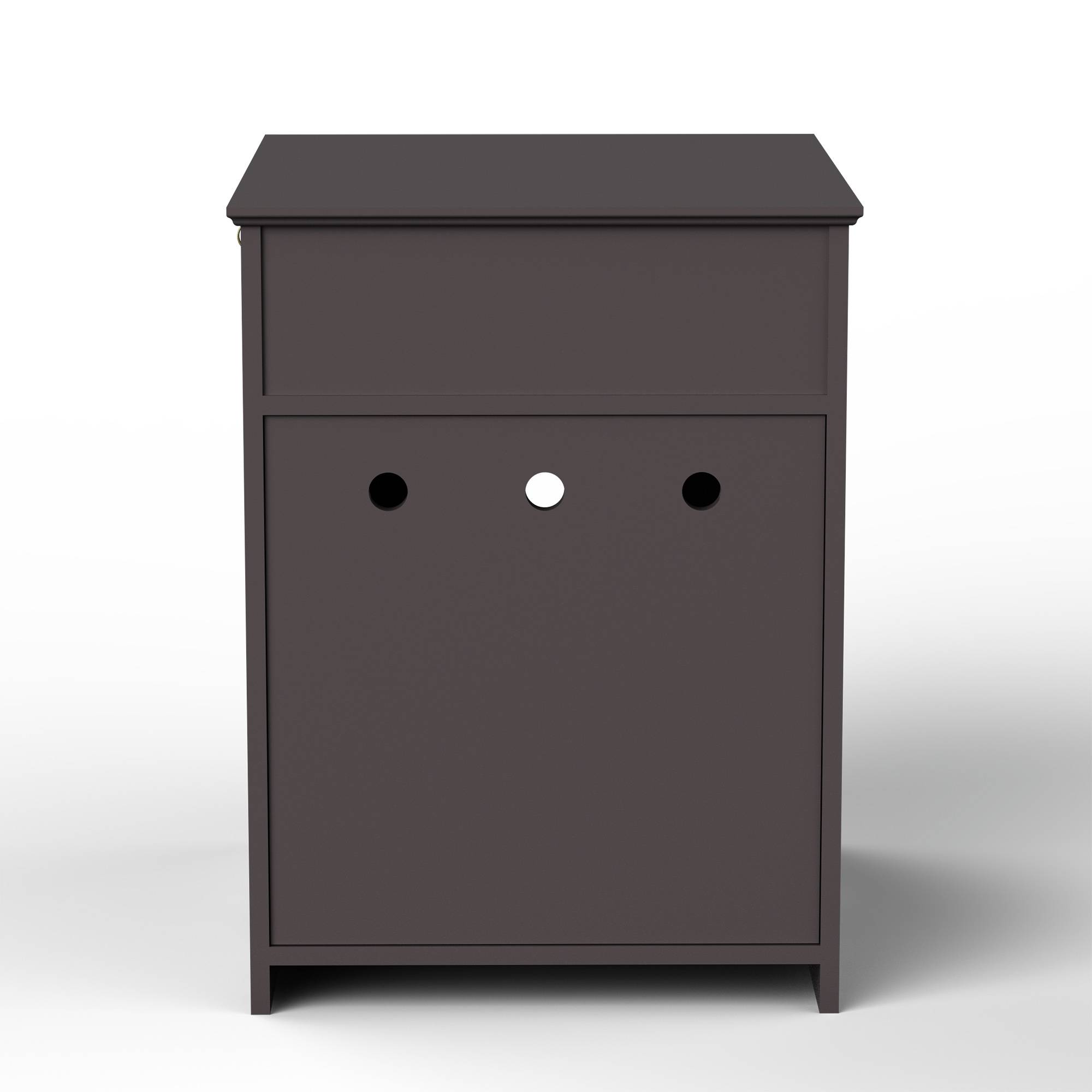 Wooden Pet House Cat Litter Box Enclosure With Drawer, Side Table Indoor Pet Crate — image 10
