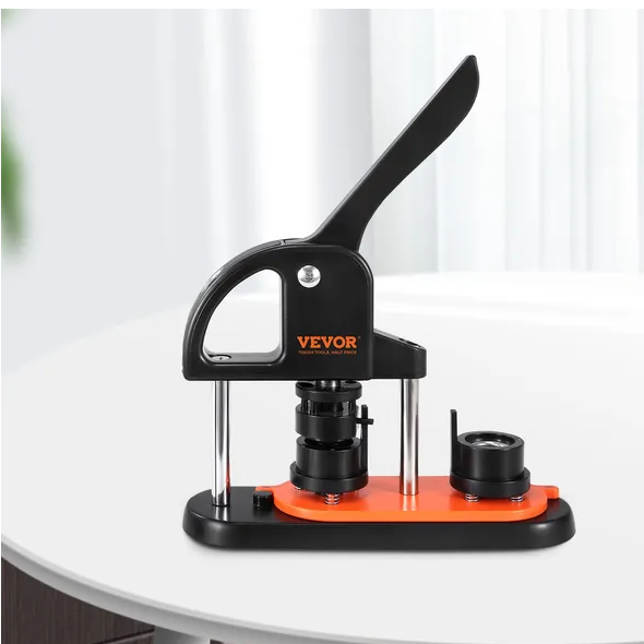 Button Maker Machine, 0.98 Inch 25mm Pin Maker With 500pcs Button Parts, Button Maker With Panda Magic Book, Ergonomic Arc Handle Punch Press Kit, For Children DIY Gifts And Christmas — imagen 10