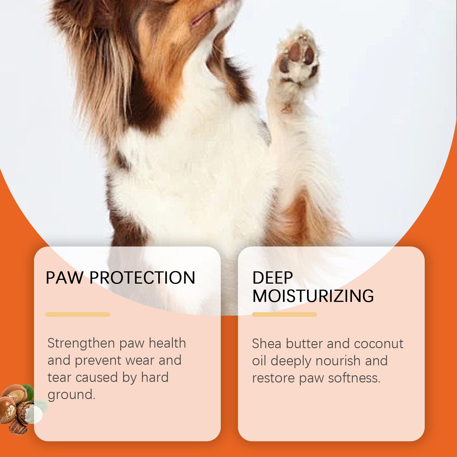 Yegbong Crema para Patas de Perro, Crema Hidratante para Patas de Mascota, Crema Hidratante para Pies de Perro, Crema de Cuidado de Nariz — imagen 4