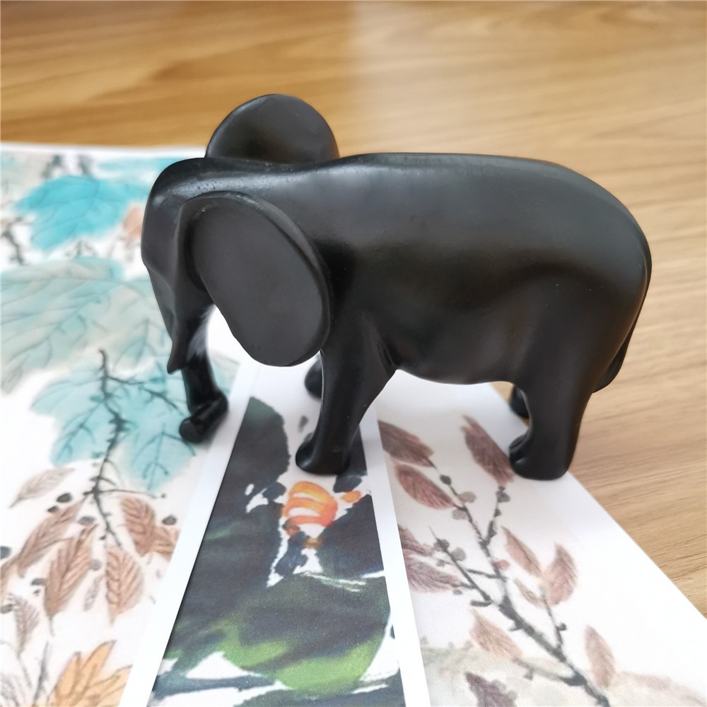 Elephant scale small ornament desktop book press simulation animal small ornament — image 6