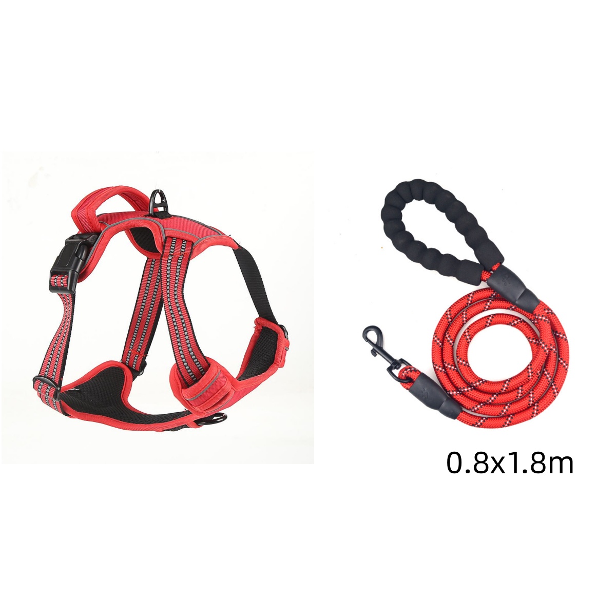 Dog Harness No Pull Breathable Reflective Pet Harness Vest — image 7