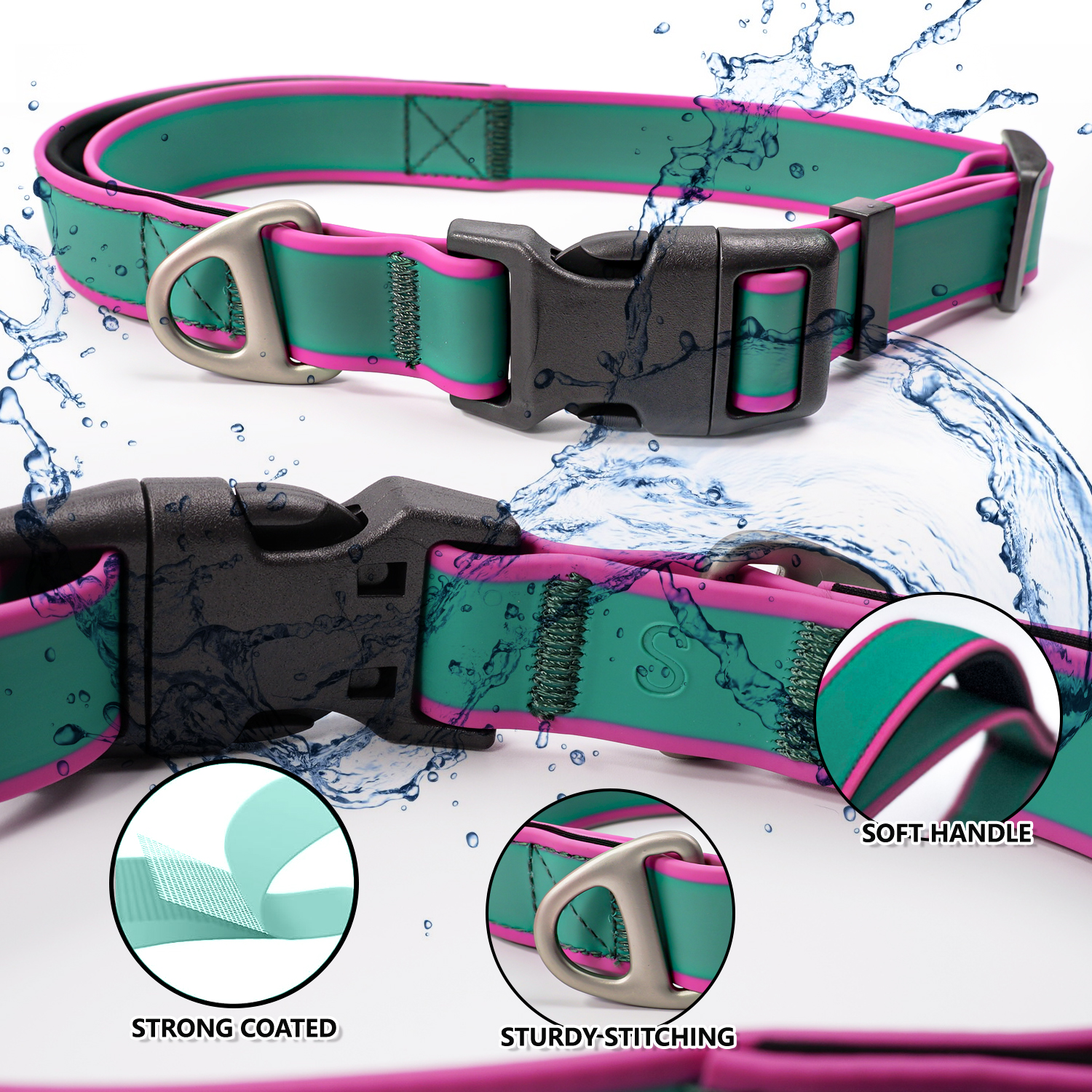Tactical Collar de Moda para Perros de Trabajo - Mayor Control con Estilo — imagen 7