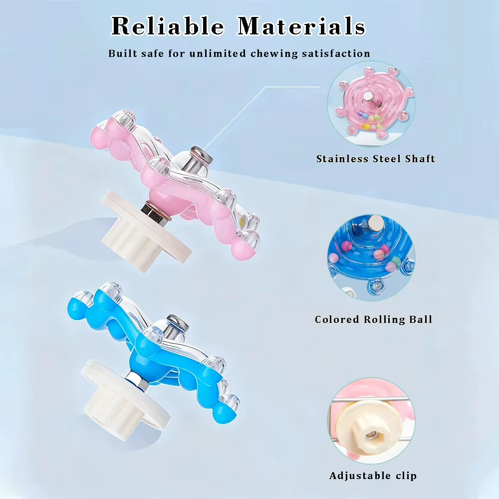 Parrot Decompression Toy Unique Rotating Help Pets Release Excess Energy Made Of Safe Materials Bite Wheel Toy — image 6