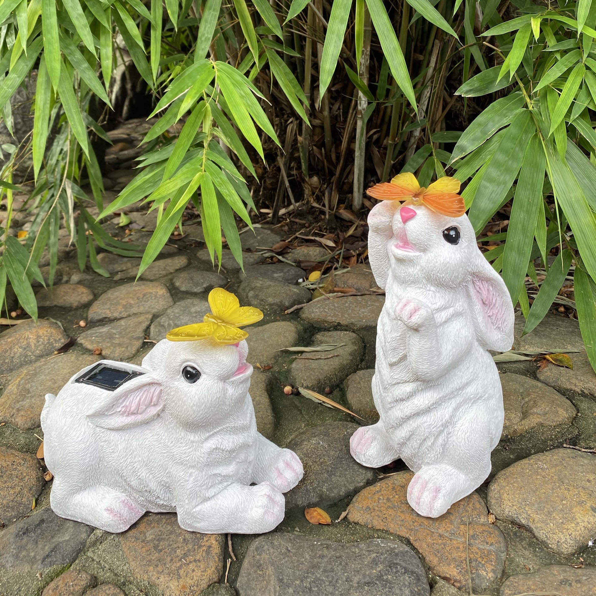 Outdoor simulation rabbit sculpture animal ornaments — image 7