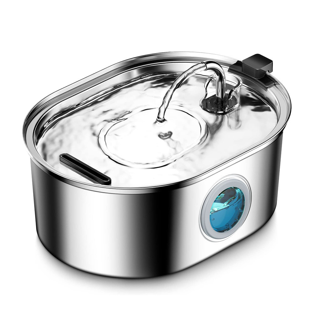 Stainless Steel Smart Pet Water Dispenser with Automatic Circulation and Filtration, Large Capacity Feeder for Cats and Dogs — image 10