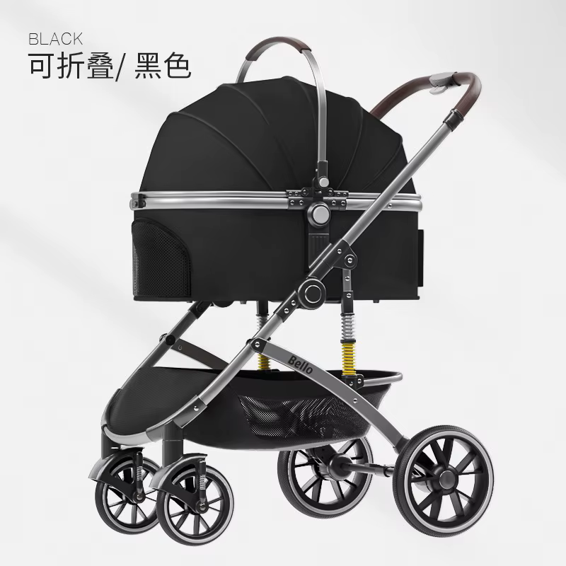 Carrito de lujo para mascotas (Listo para enviar) - Fabricante de cochecitos para perros y gatos, carritos y productos de viaje — imagen 1
