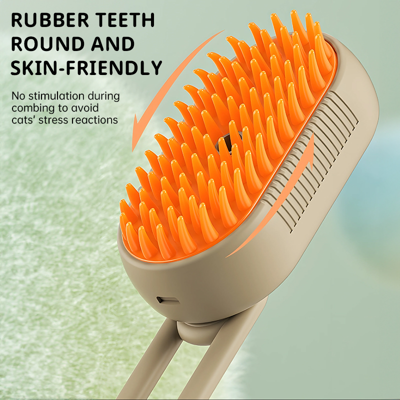 Electric Spray Pet Comb for Cats & Dogs - Massage, Float Hair Cleaning — image 6