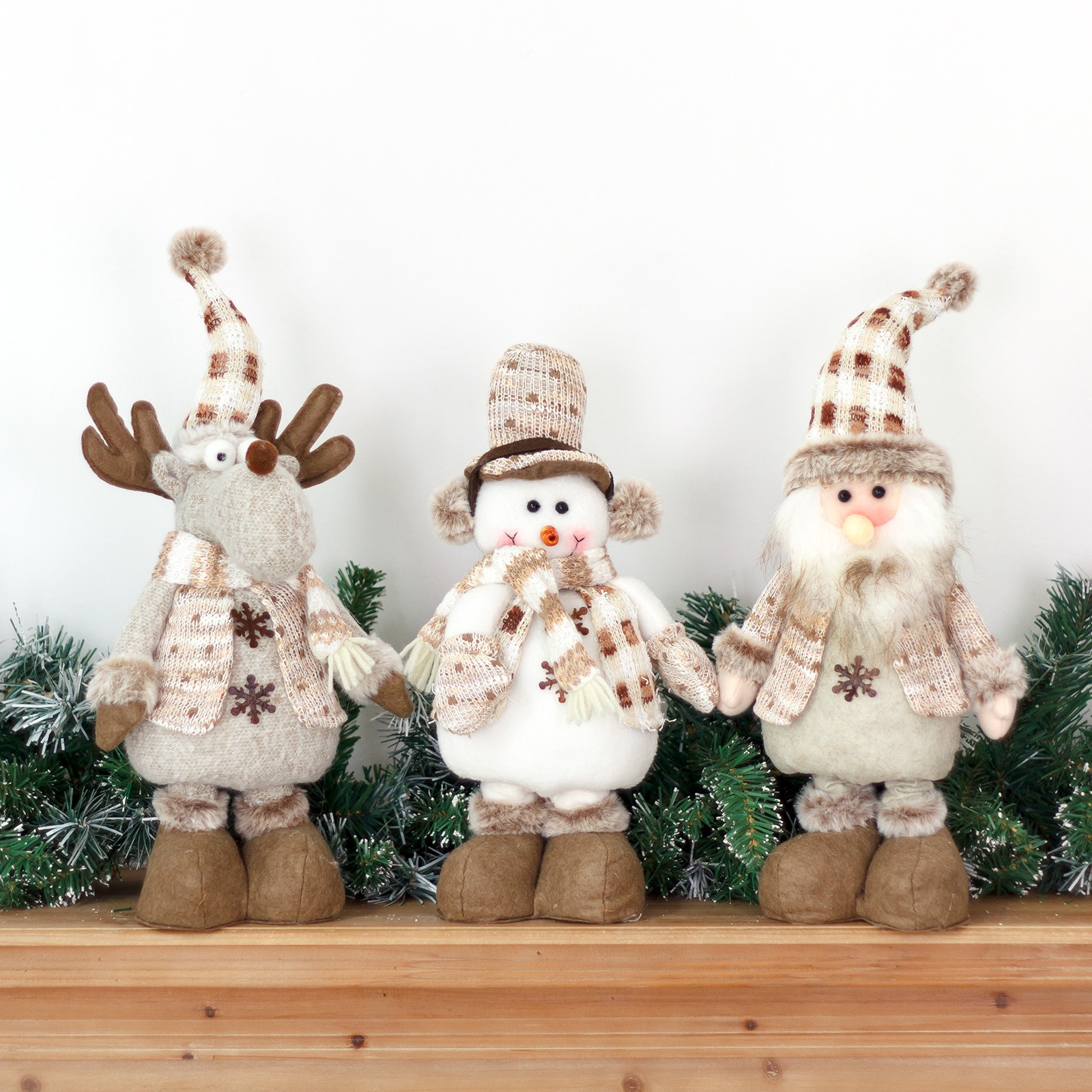 Christmas Decorations Snowman Stretch Doll Elk Doll Festival Window Scene Decoration Ornament — image 6