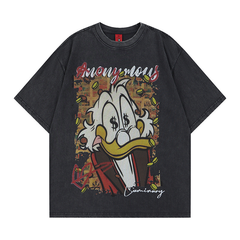 Donald Duck cartoon vintage short sleeved t-shirt — image 1