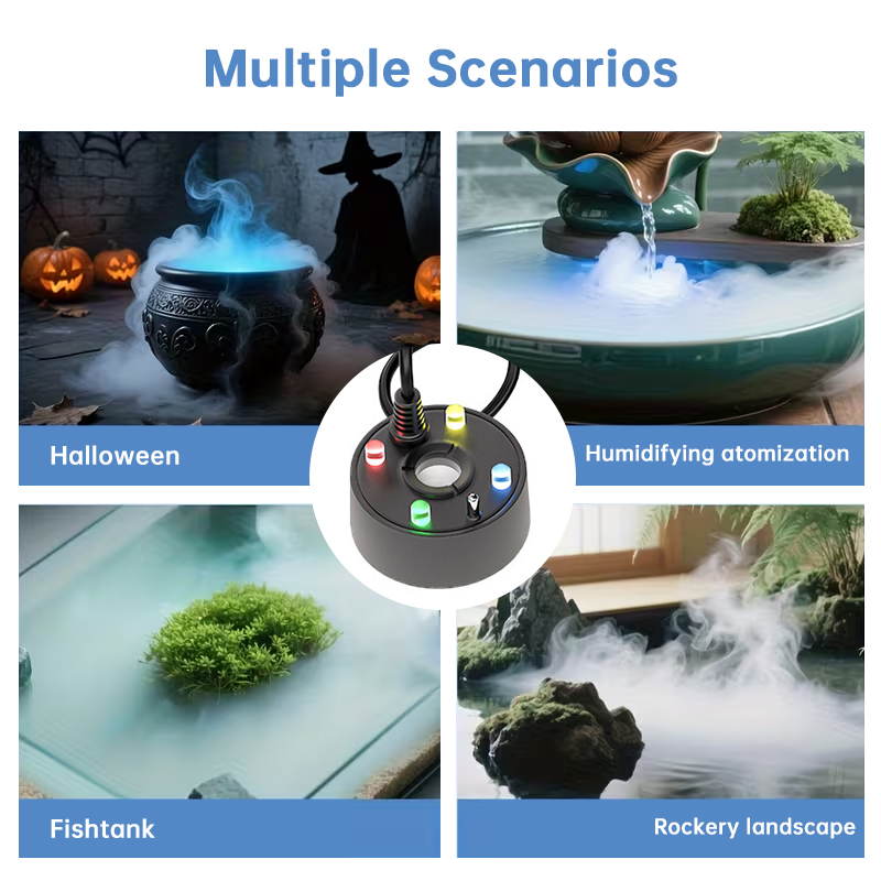 USB 5V Ultrasonic Mist Maker Fogger Pump for Pond, Fountain, Fish Tank & Rockery Landscape Humidifier — image 5