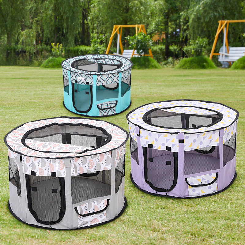 Tenda para Mascotas Plegable Habitación de Entrega para Gatos y Perros Cuna para Reproducción — imagen 1