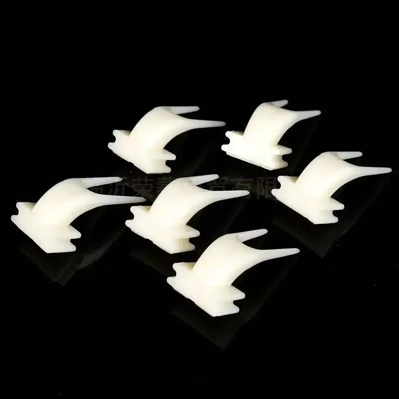 5pcs Tenedores para Fruta de Jaula para Aves en Material PP Duradero, Accesorios de Alimentación para Loros, Soporte de Snacks para Aves — imagen 6
