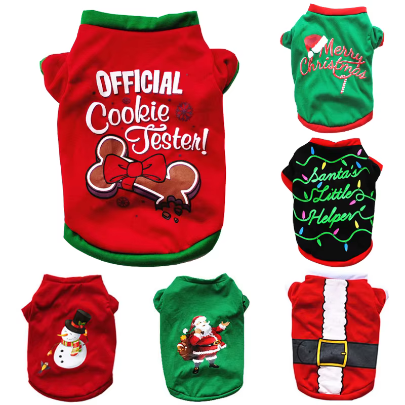 Ropa de Navidad para Perros de Algodón Vestimenta para Mascotas — imagen 1