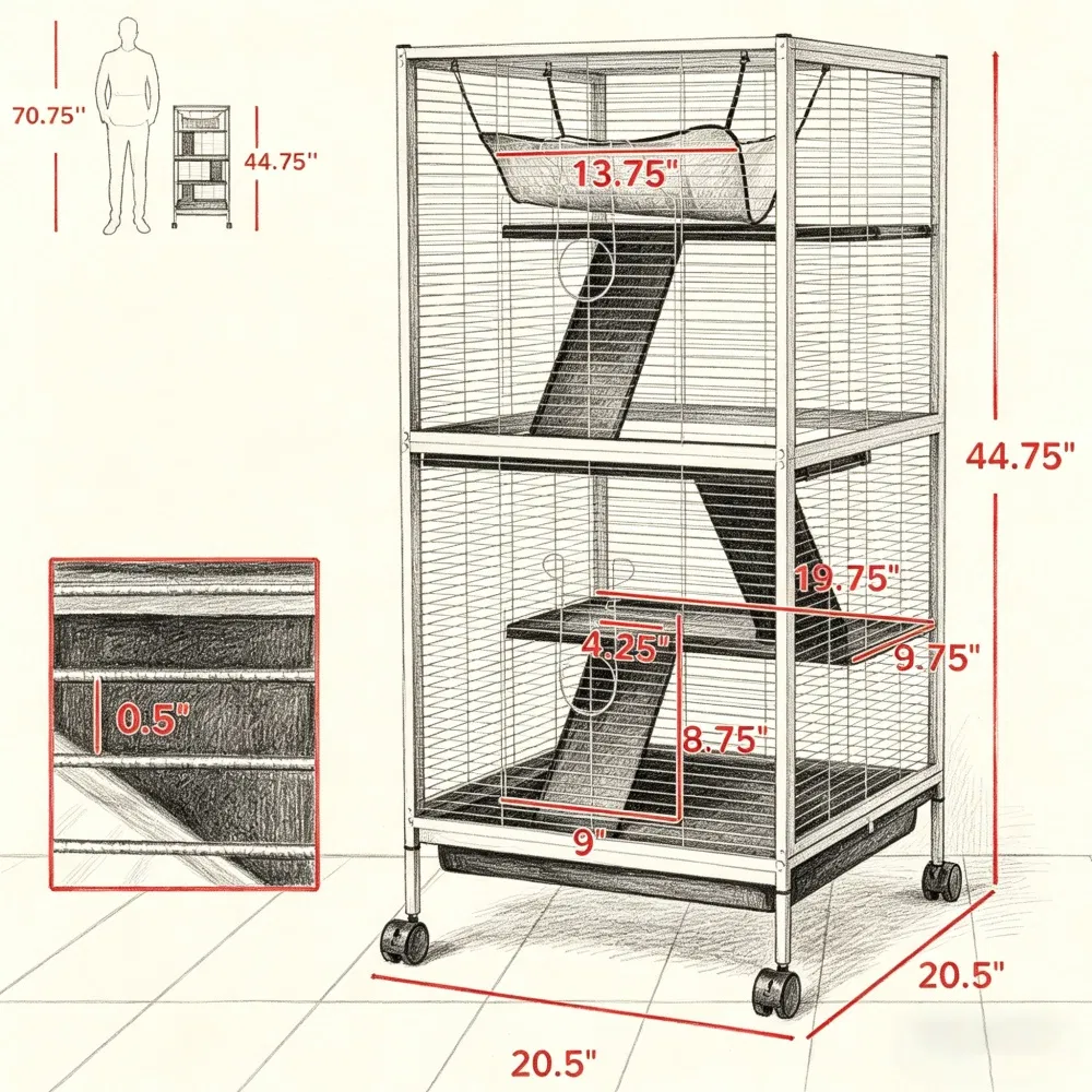 Hamster Cage/Pet Cage — image 5