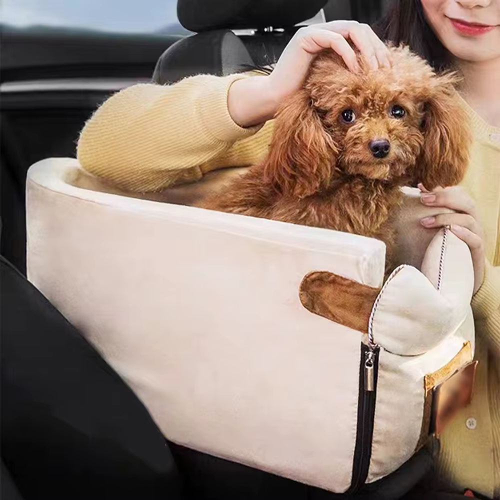 Cunas para Perros en el Auto - Cesta para Pequeños Canes Accesorios Calientes para Mascotas Gatos Productos Jaula de Gato Sofá para Puppies — imagen 1
