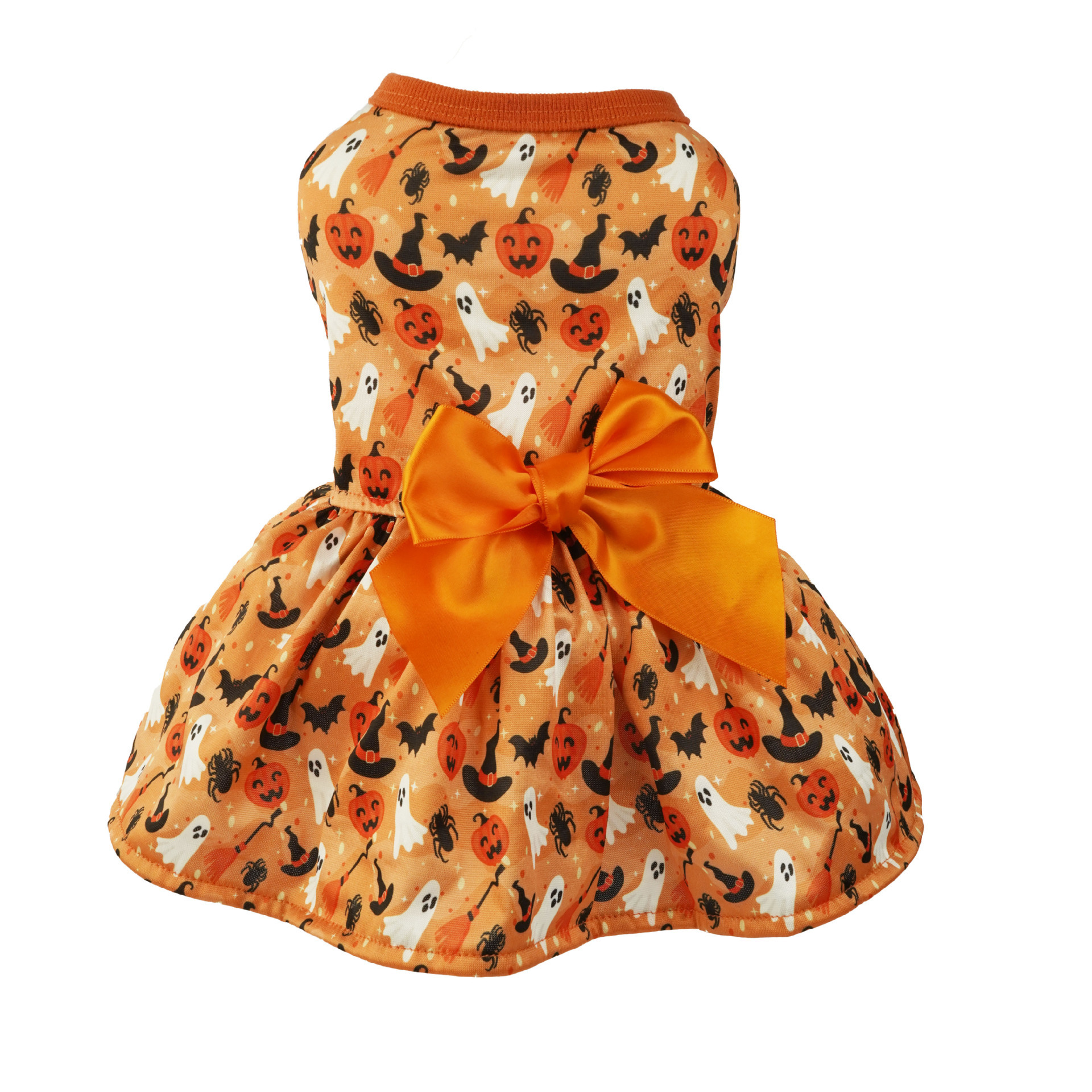 Disfraz de Halloween para Perros, Diseño de Calabaza y Murciélago, Ropa de Moda Nueva para Canes — imagen 7