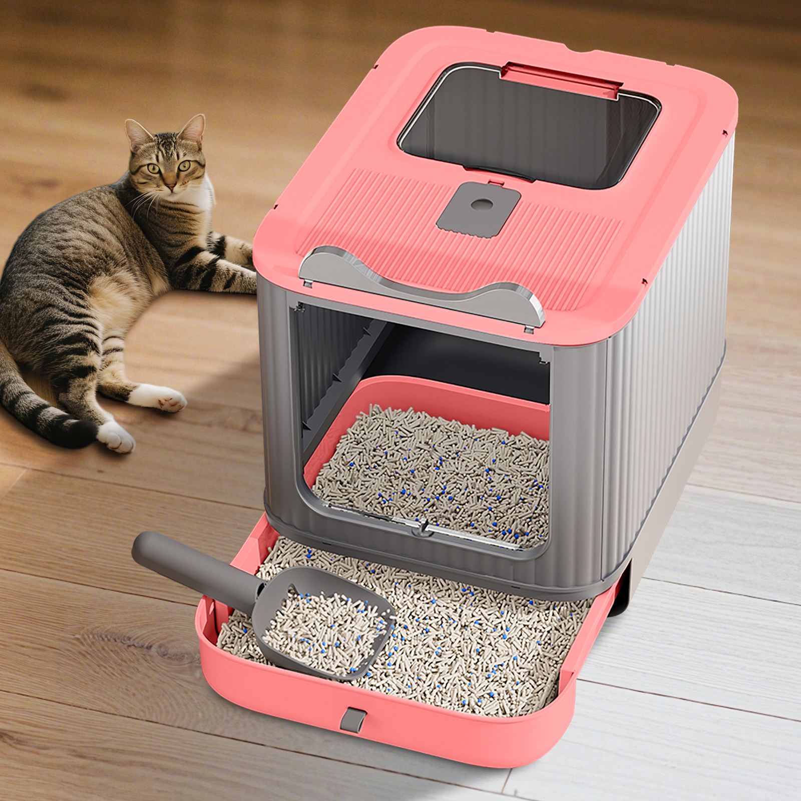 Solo Recogida en Tienda - Caja de Arena para Gatos Elf — imagen 1