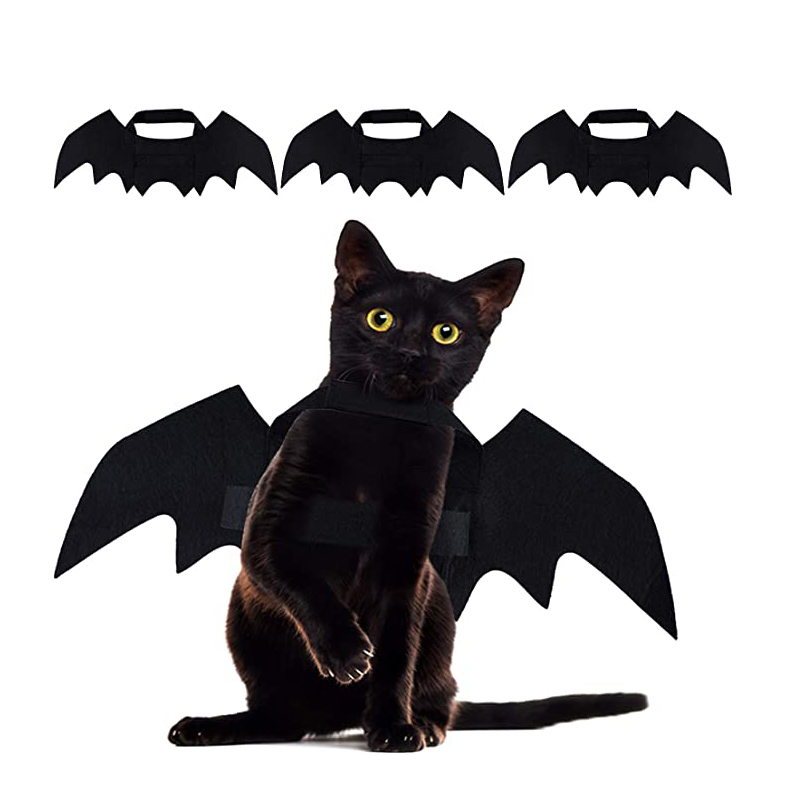 Alas de Murciélago para Gatos: Accesorios de Decoración de Halloween para Mascotas Pequeñas — imagen 6