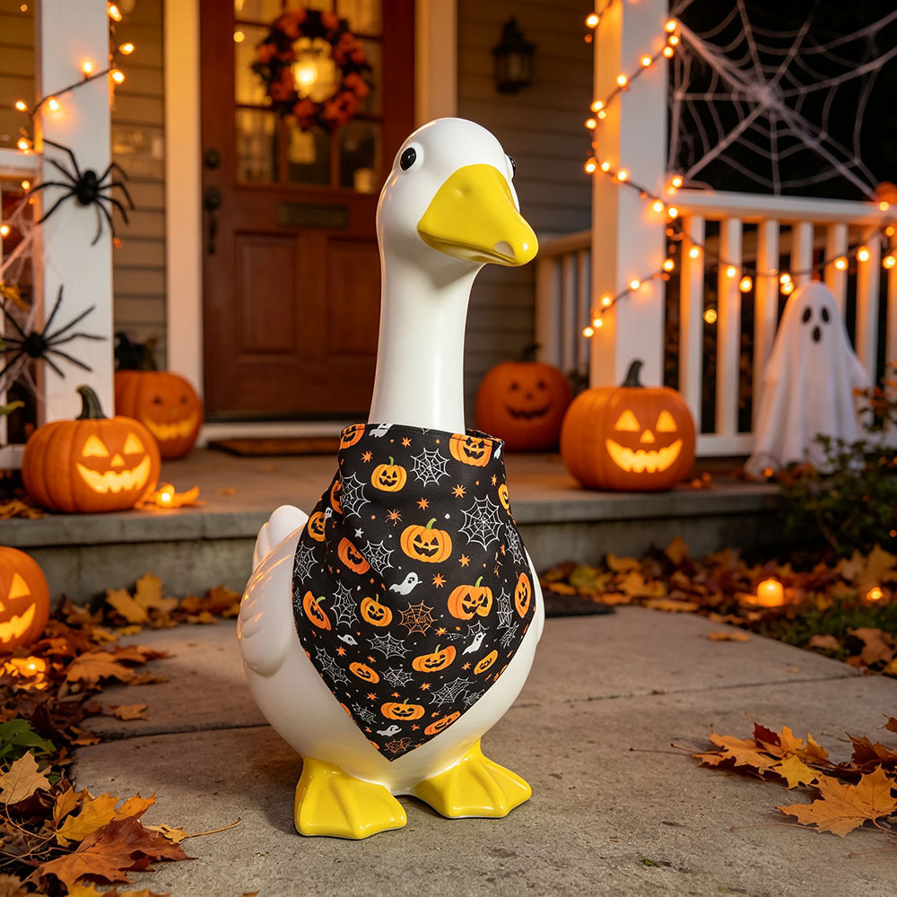 New Popular Halloween Doorway Goose Decoration for Porch Lawn Goose Costume — image 8