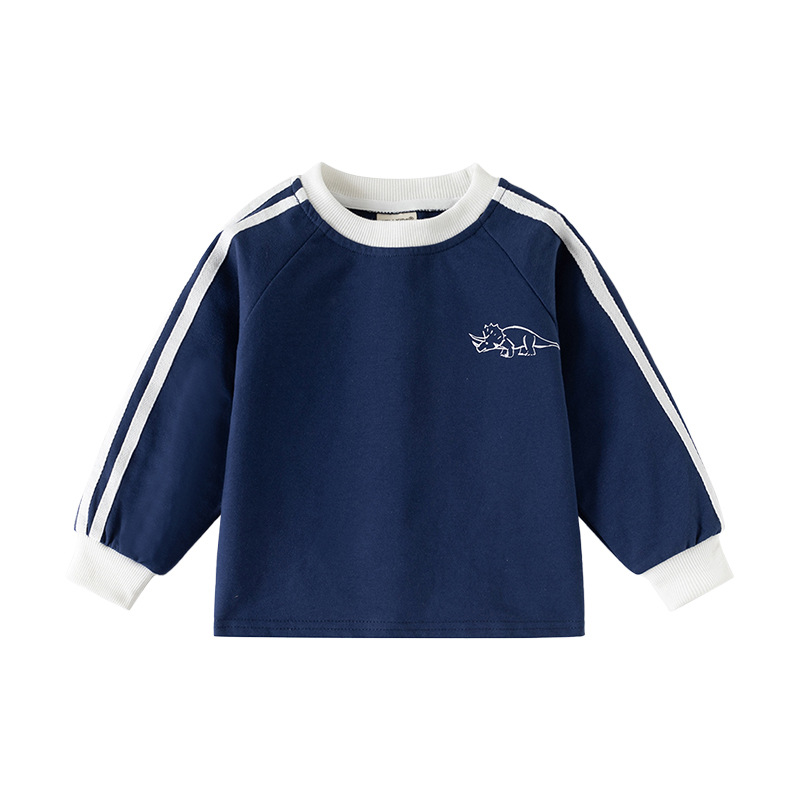 Camiseta de Niño con Dinosaurio - Manga Larga Base para Actividades — imagen 1