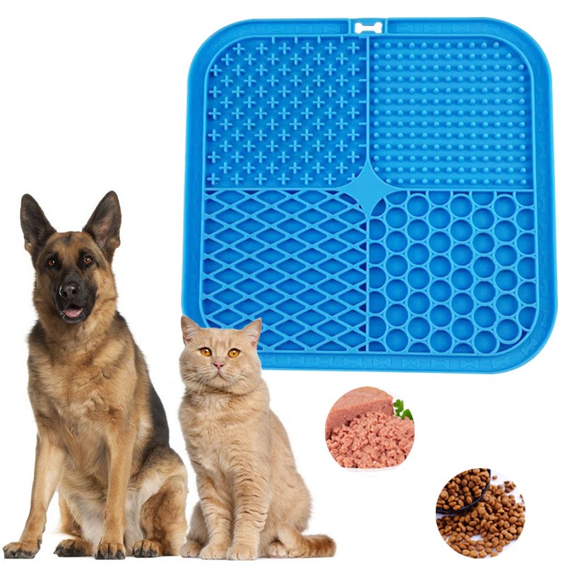 Parche de lamer para mascotas - Parche de silicona para perros y gatos - Buffer de lamer para exterior e interior — imagen 1