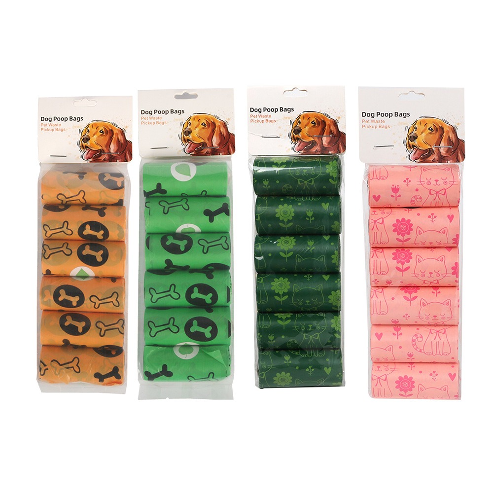 Pet cleaning products biodegradable pet garbage bags — image 1