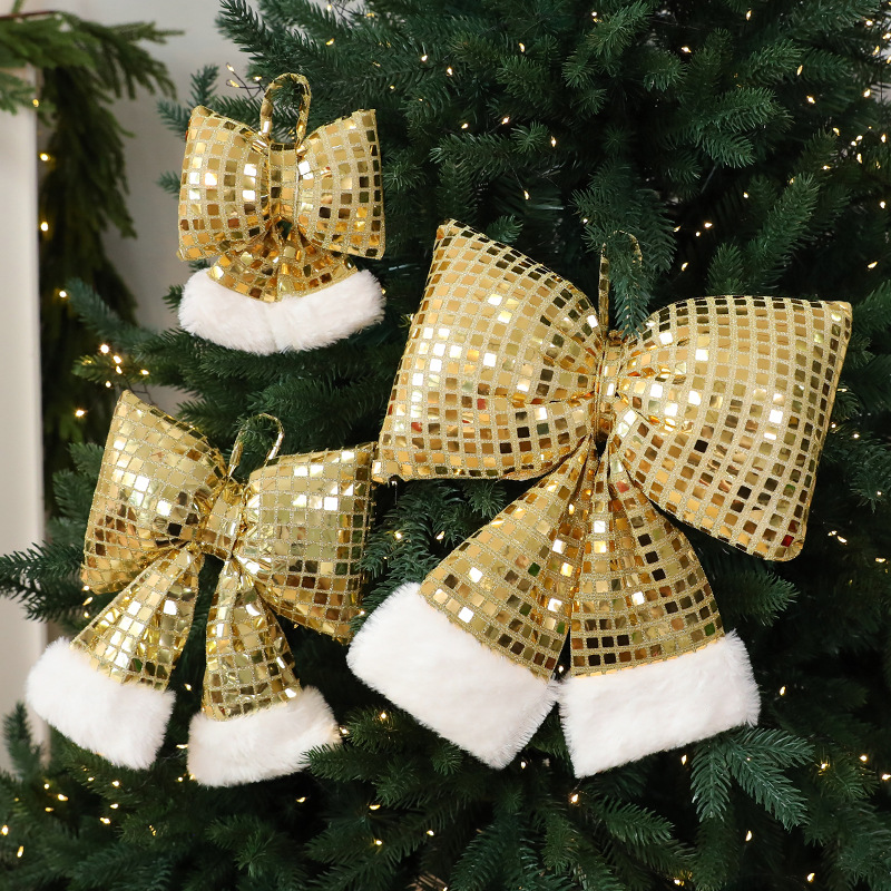Adorno de Mariposa Brillante para Árbol de Navidad, Decoración de Vidrio para Ventana Hotel y Colgador de Navidad — imagen 3