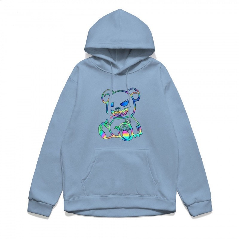 Bear Hoodie Street Trendy Brand Hooded Sweatshirt Casual Loose Fit — image 18