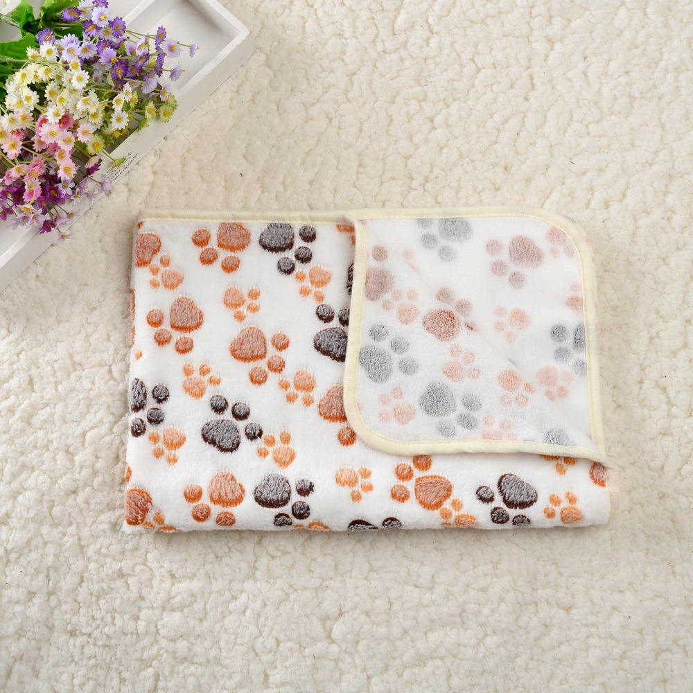 3 Pack Pet Blanket, Soft Plush Paw Print Dog Blanket Washable, Warm Fleece Cat Blanket For Large Medium Dogs, Sofa Couch Bed Cage Protector, 23 X 16 In, 30 X 20 In, 41 X 31 In, 47.2 X 39.3 In — image 11