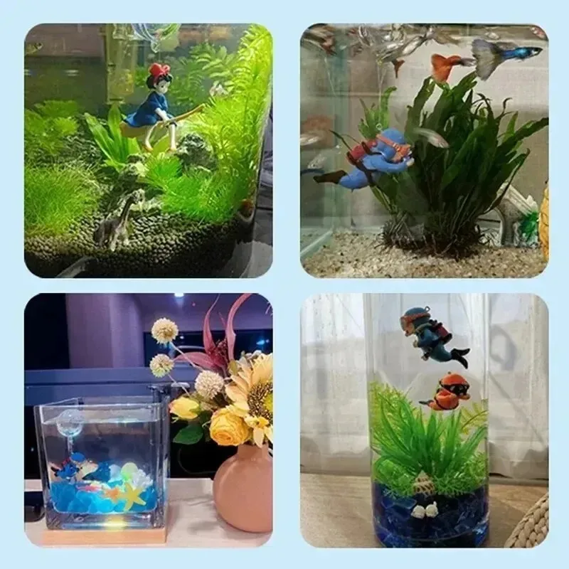 Decoraciones populares para tanques acuáticos - Accesorios de paisaje y regalos para mascotas acuáticas — imagen 3