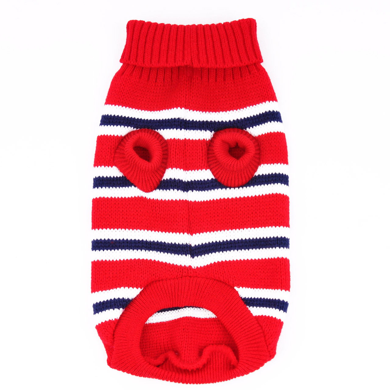 Autumn And Winter New Pet Sweater Horizontal Stripe Pattern Dog Clothes Pet Clothes — image 5