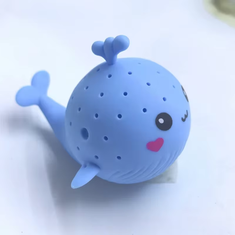 Juguetes de Baño para Bebé, Esponja Absorbente en Forma de Ballena para Apretar y Aliviar el Estrés, Juguete de Agua para Nadar en Verano, Squishy para Niños — imagen 4
