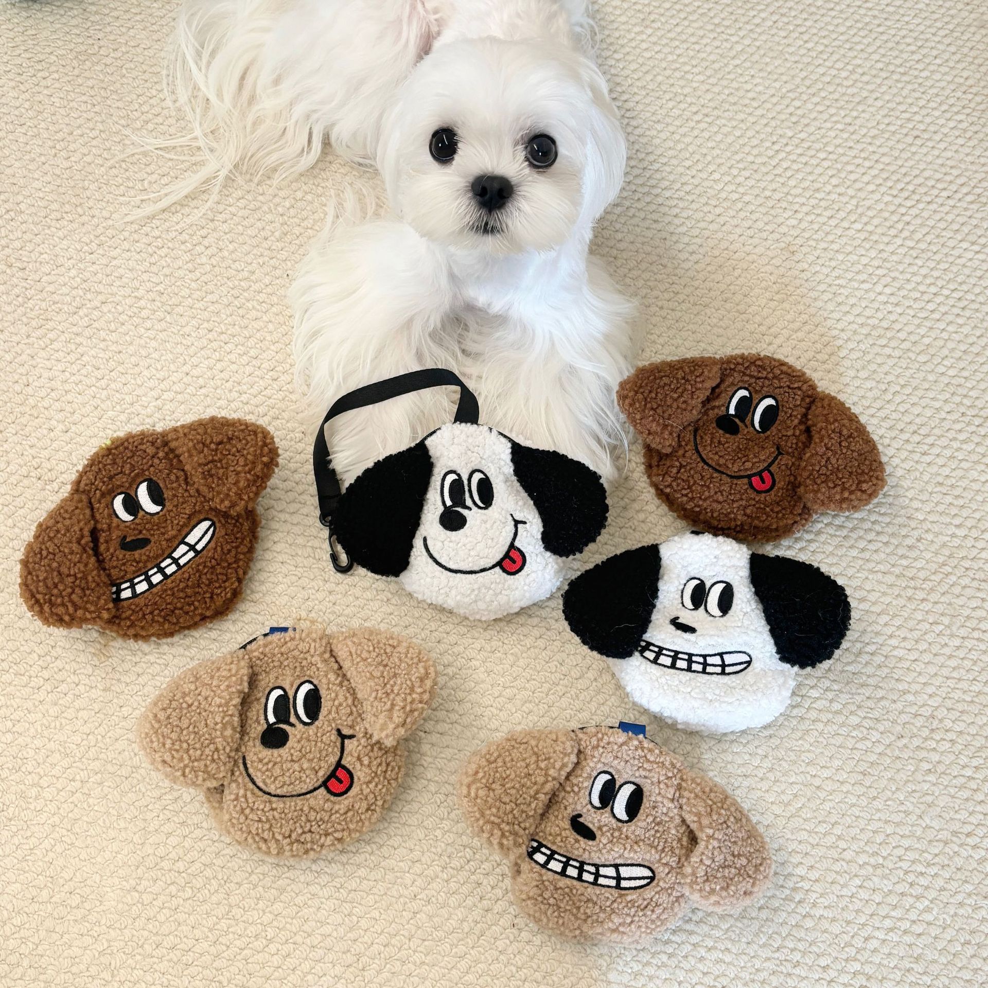 Dog Poop Bag Pet Waste Collector Pooper Scooper Storage Bag Dog Walking Snack Bag — image 2