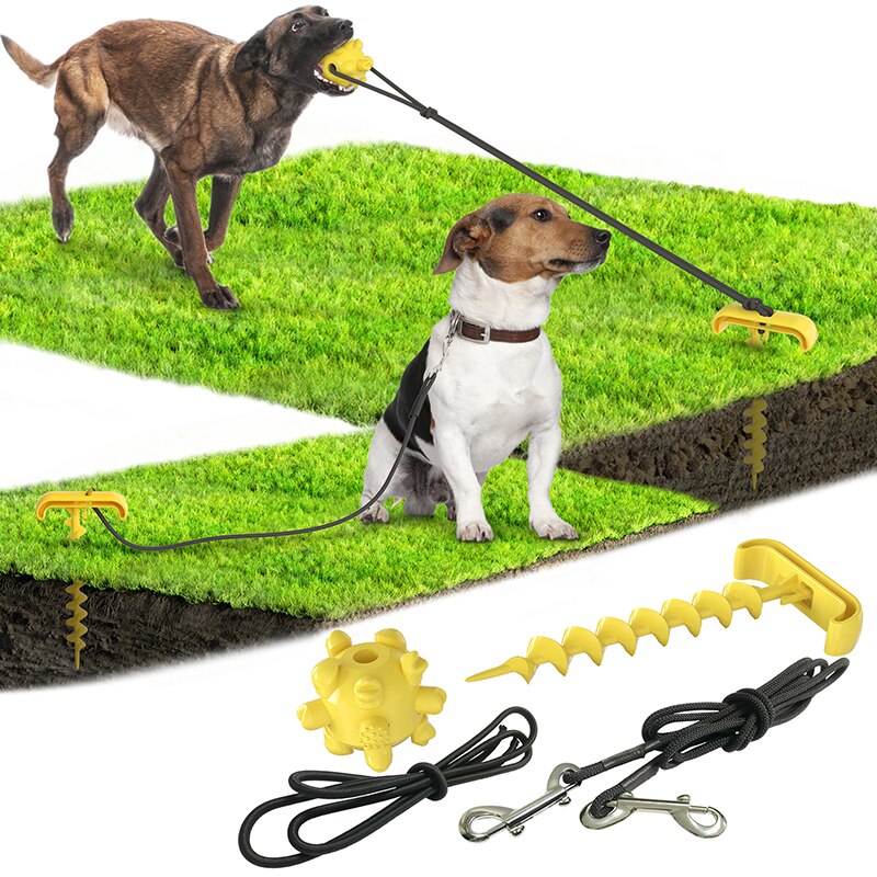 Outdoor tying dog pegs and pegs tying dog leash dog toy New pet products pet toys — image 8