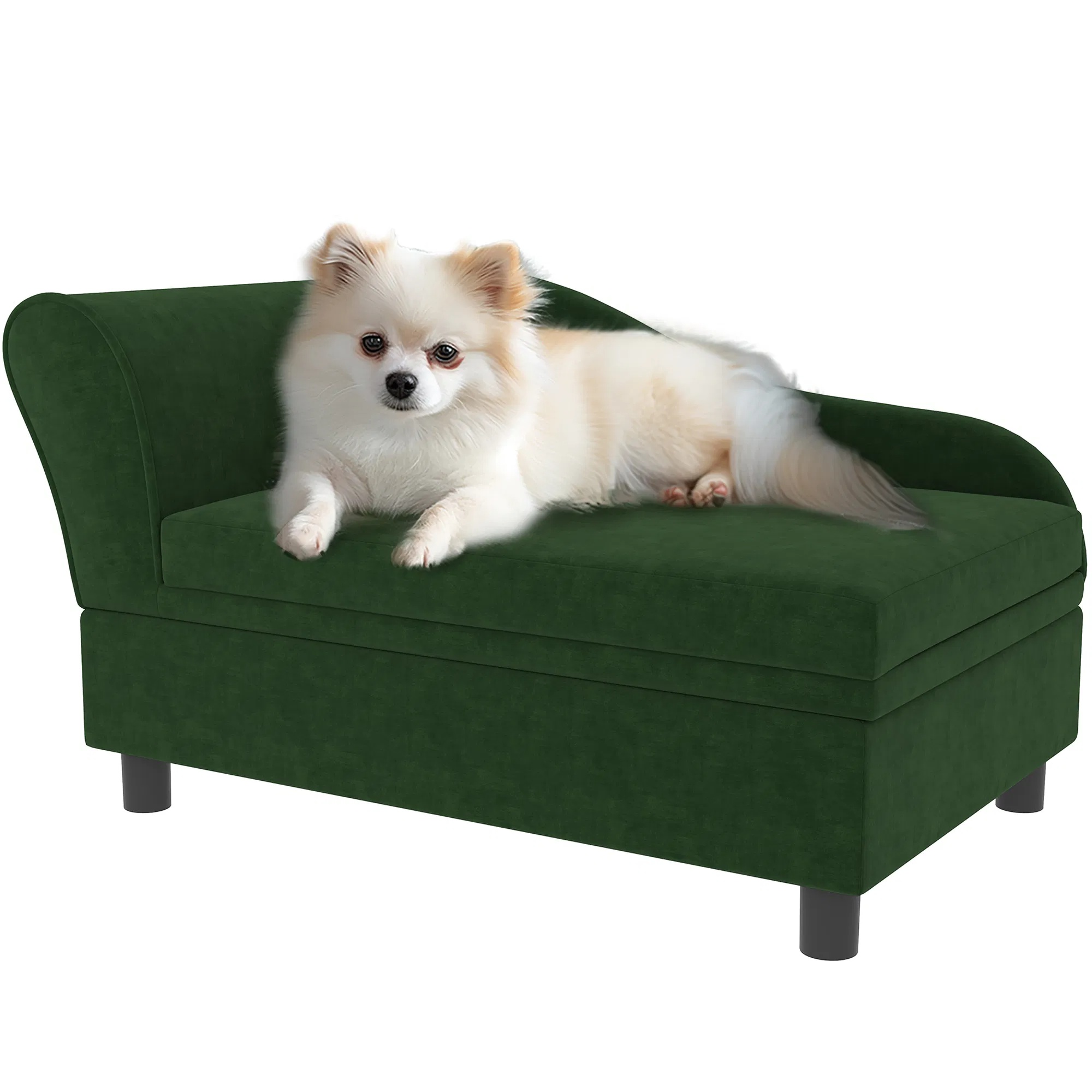 Silla de Descanso para Mascotas con Almacenamiento - Sofá Comodo para Gatos y Perros Pequeños con Espacio Oculto — imagen 1