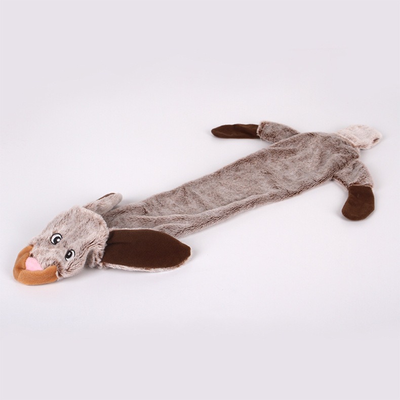 Juguetes de peluche para mascotas, resistente a mordiscos, con sonido y ruido, juguetes para perros limpiadores de dientes, formas de animales que absorben olores — imagen 10