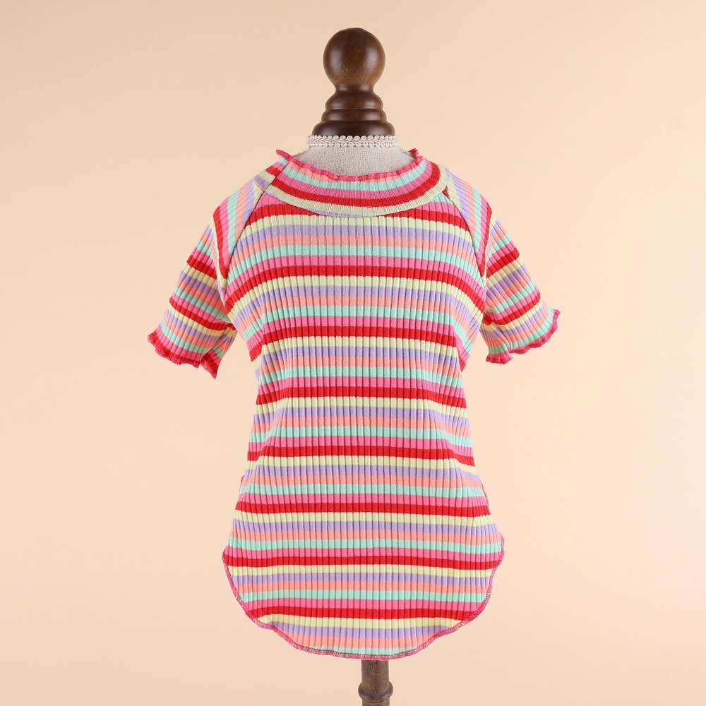 Netizen Teddy Little Dog Clothes Basecoat Summer Wear Thin Cotton Pet Clothing Spring Summer Cat — image 6