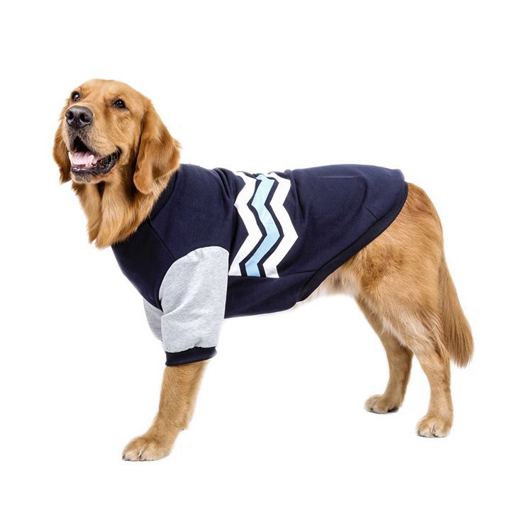 Ropa para Mascotas de Gran Tamaño - Sweater con Olas de Algodón para Perros - Ropa de Compañía para Animales Domésticos — imagen 1