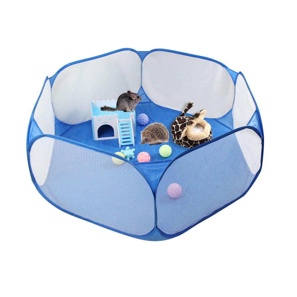 Cubiertas para mascotas - Jaula plegable para erizos, conejos, chinchillas y tortugas — imagen 1
