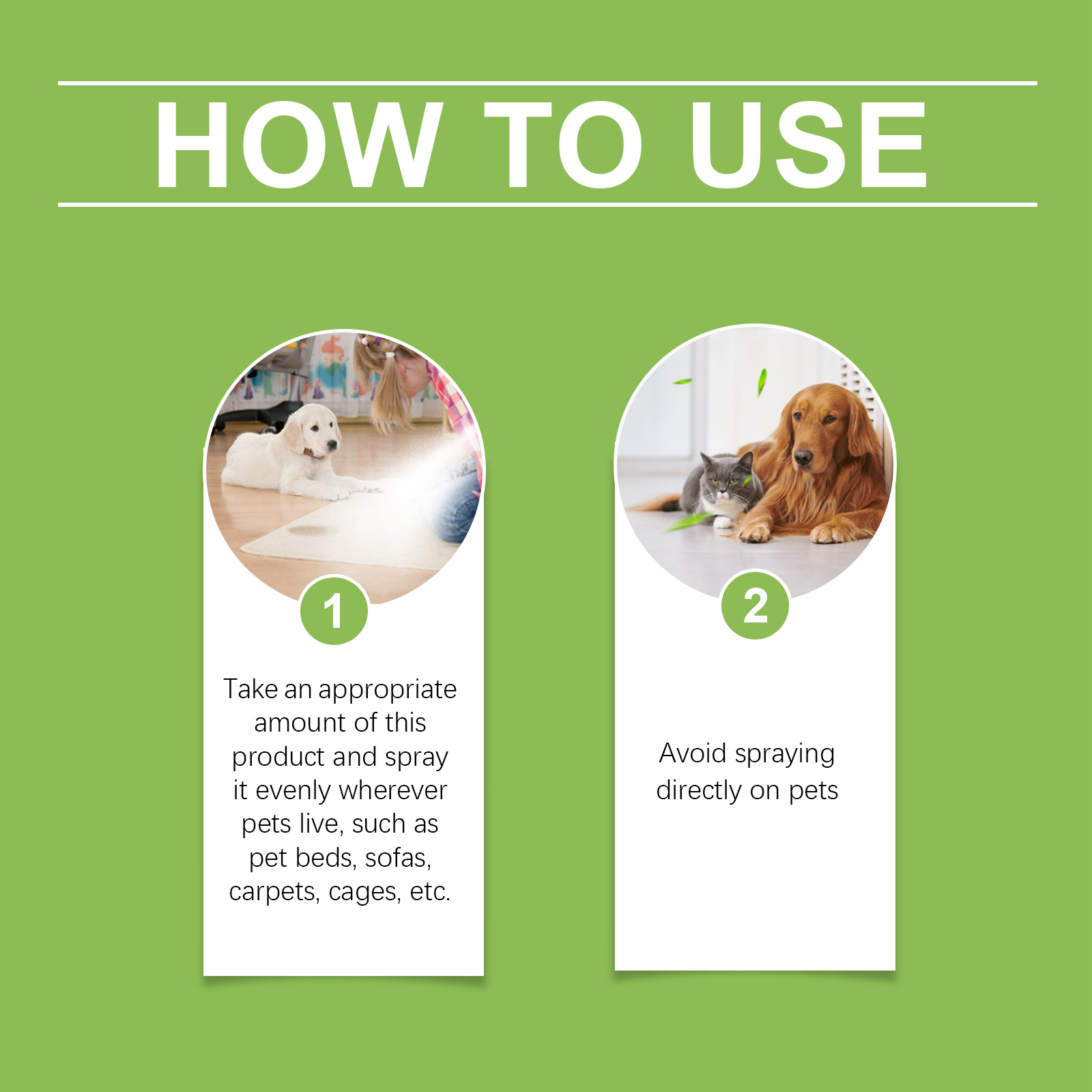 Pet Odor Spray, Indoor Pet Area Odor Cleaning And Fragrance Lasting Guardian Refreshing Spray — image 8