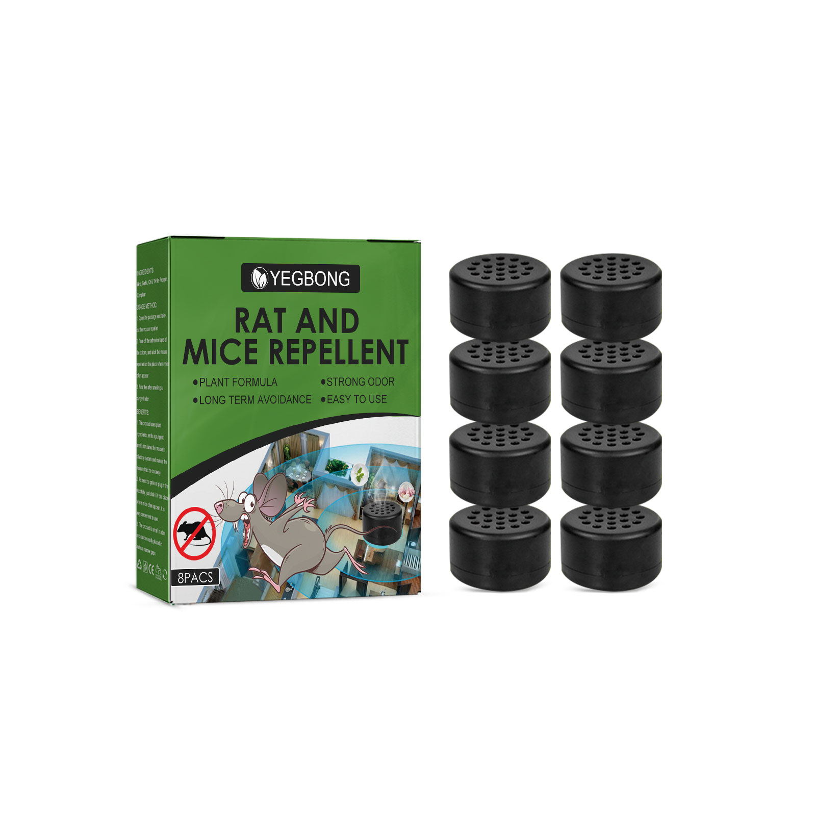 Rat Repellent Pill, Car Engine Outdoor Home Indoor Rat Repellent Pill — image 8