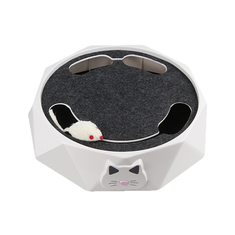 Juguetes Eléctricos Interactivos para Gatos Ratón de Plush Giro Doble Velocidad Automático Inteligente — imagen 4